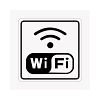Placa wi-fi de PVC 15 x 15cm